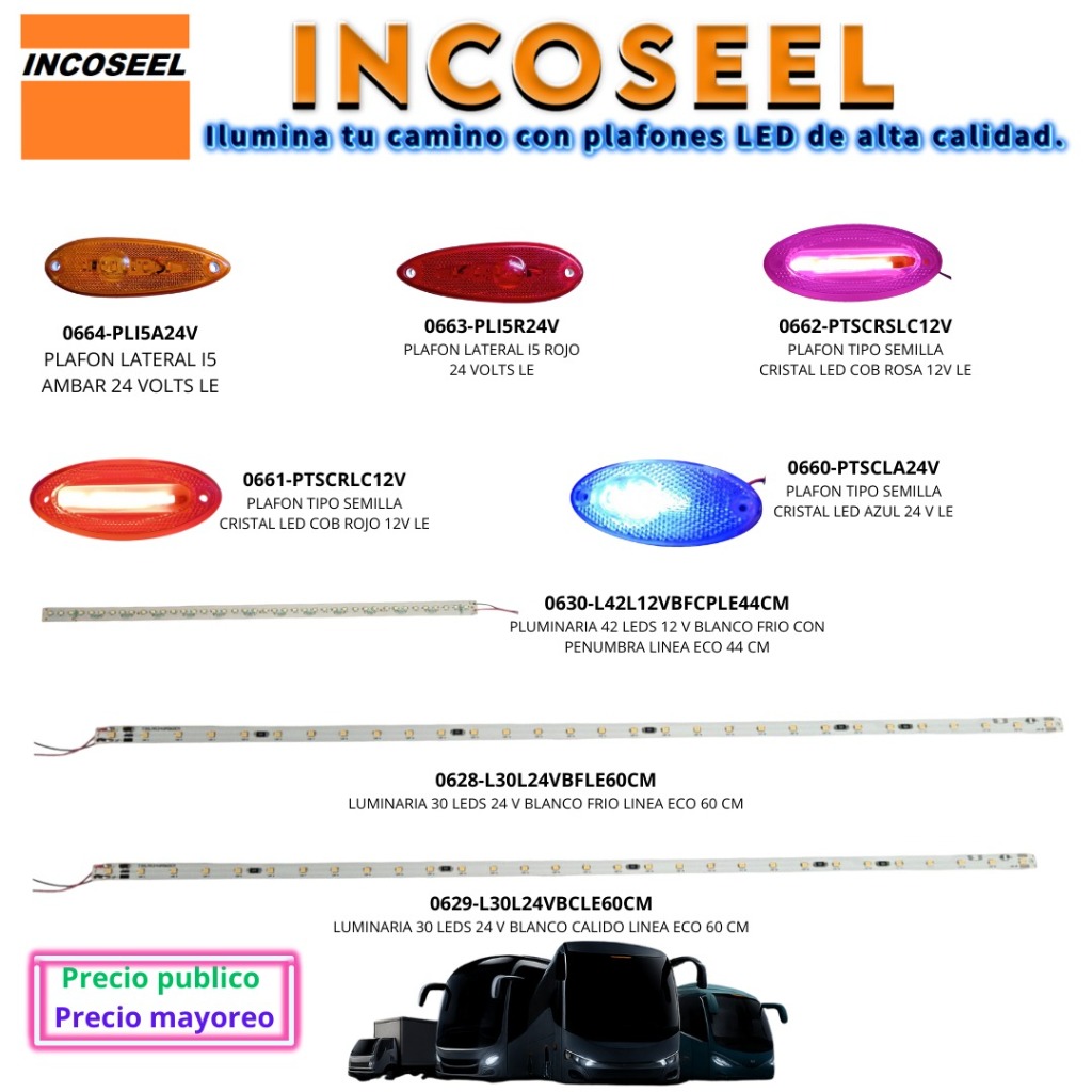 Catálogo de Plafones y Tiras LED
